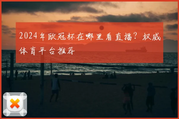 2024年欧冠杯在哪里看直播？权威体育平台推荐